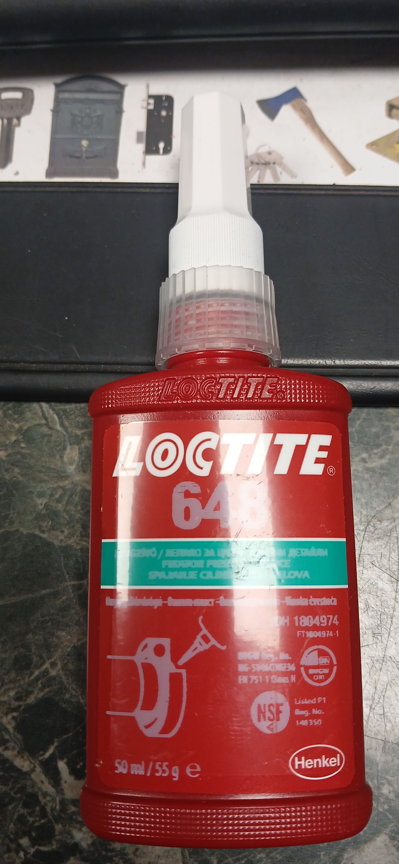 LOCTITE 648 csapágyrögzítő 50ml termék fő termékképe