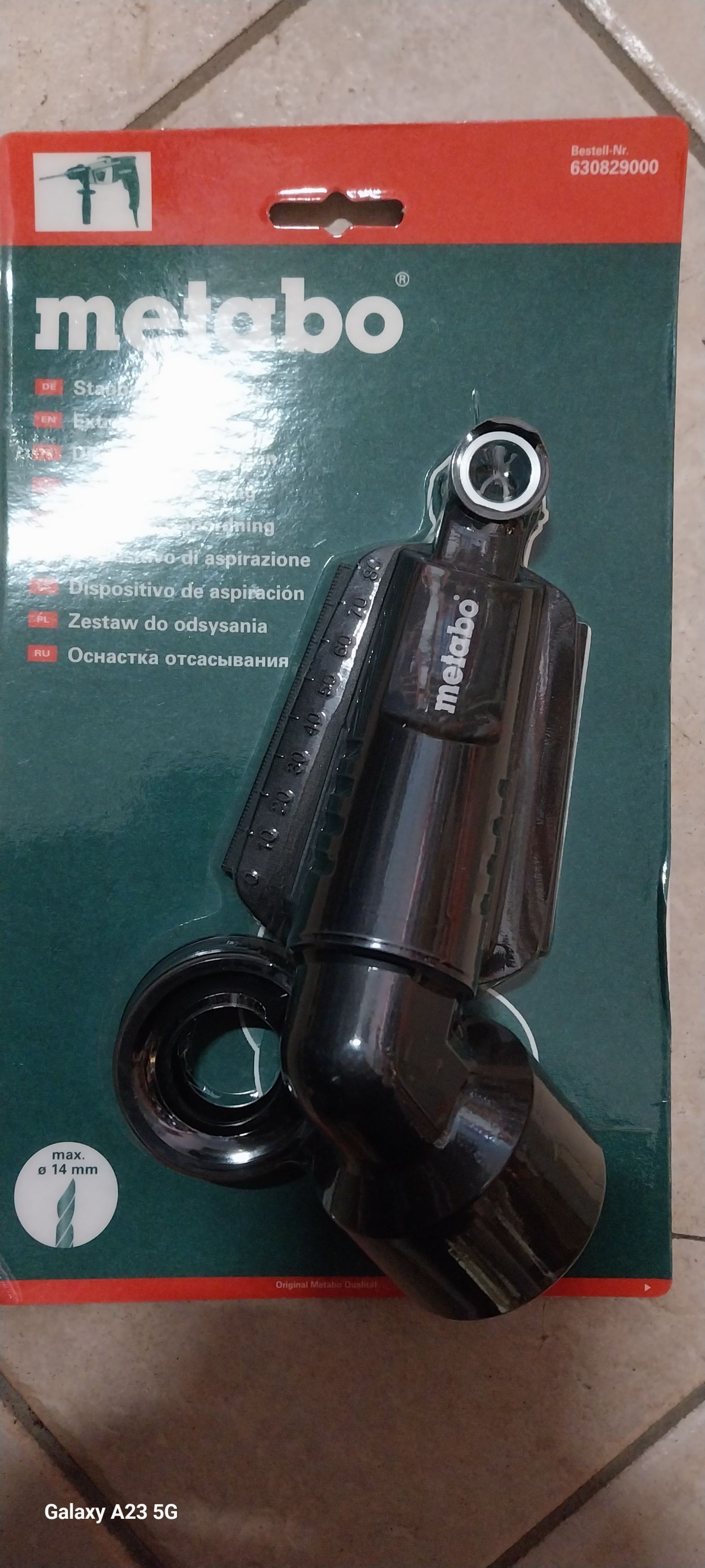 Metabo Porelszívó adapter fúráshoz termék fő termékképe