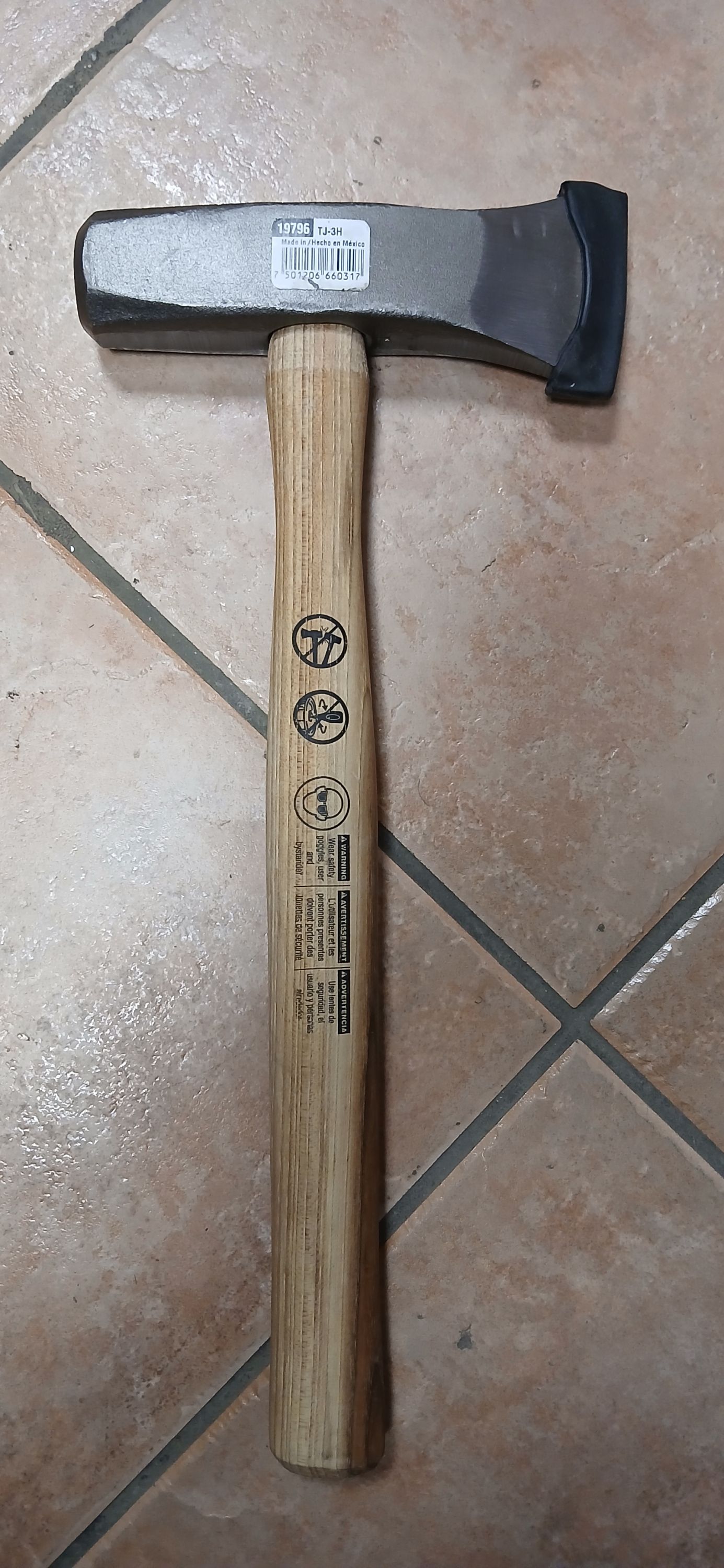 TRUPER Balta hasító üvegszállas nyéllel 1,3kg-os, TJ-3H termék fő termékképe