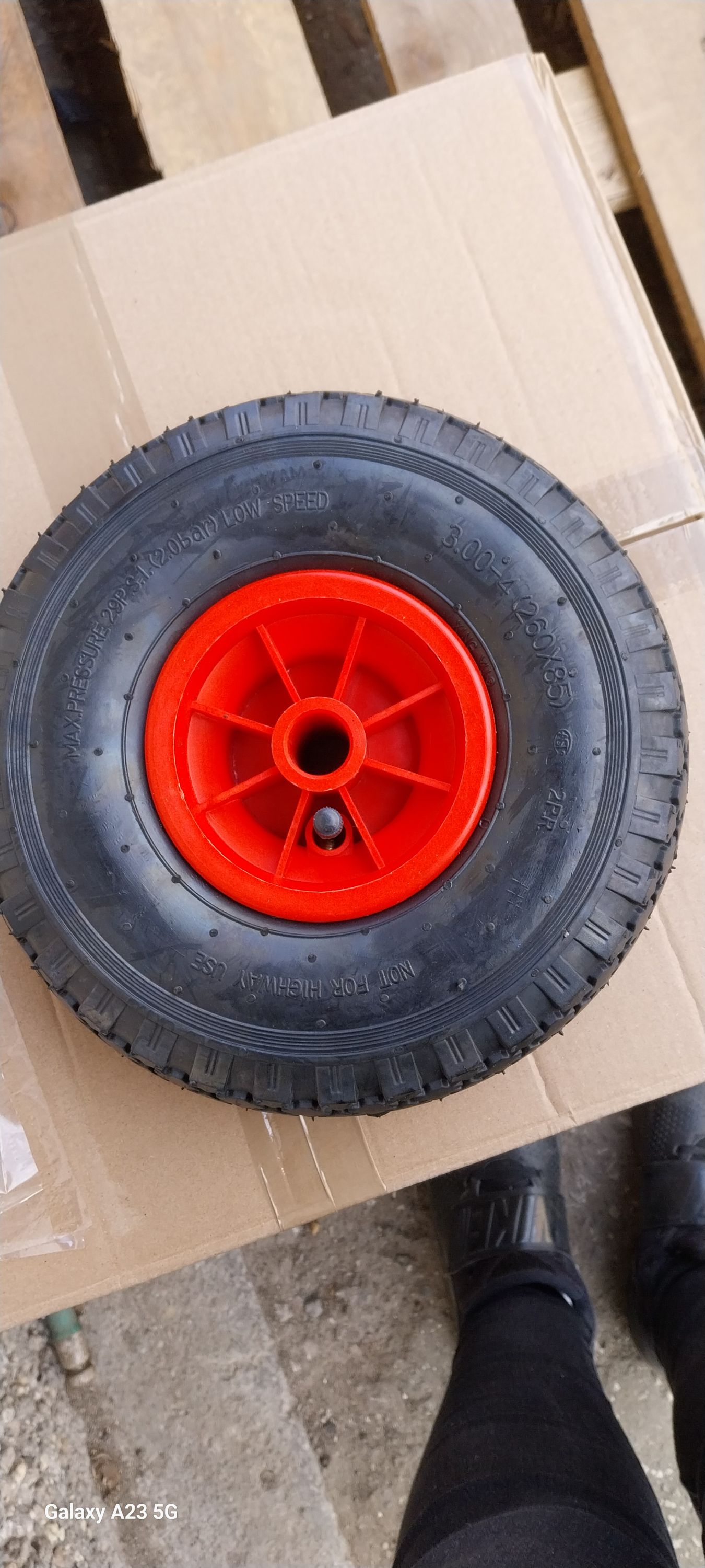 Cebora levegős kerék siklócsapággyal 260mm termék fő termékképe