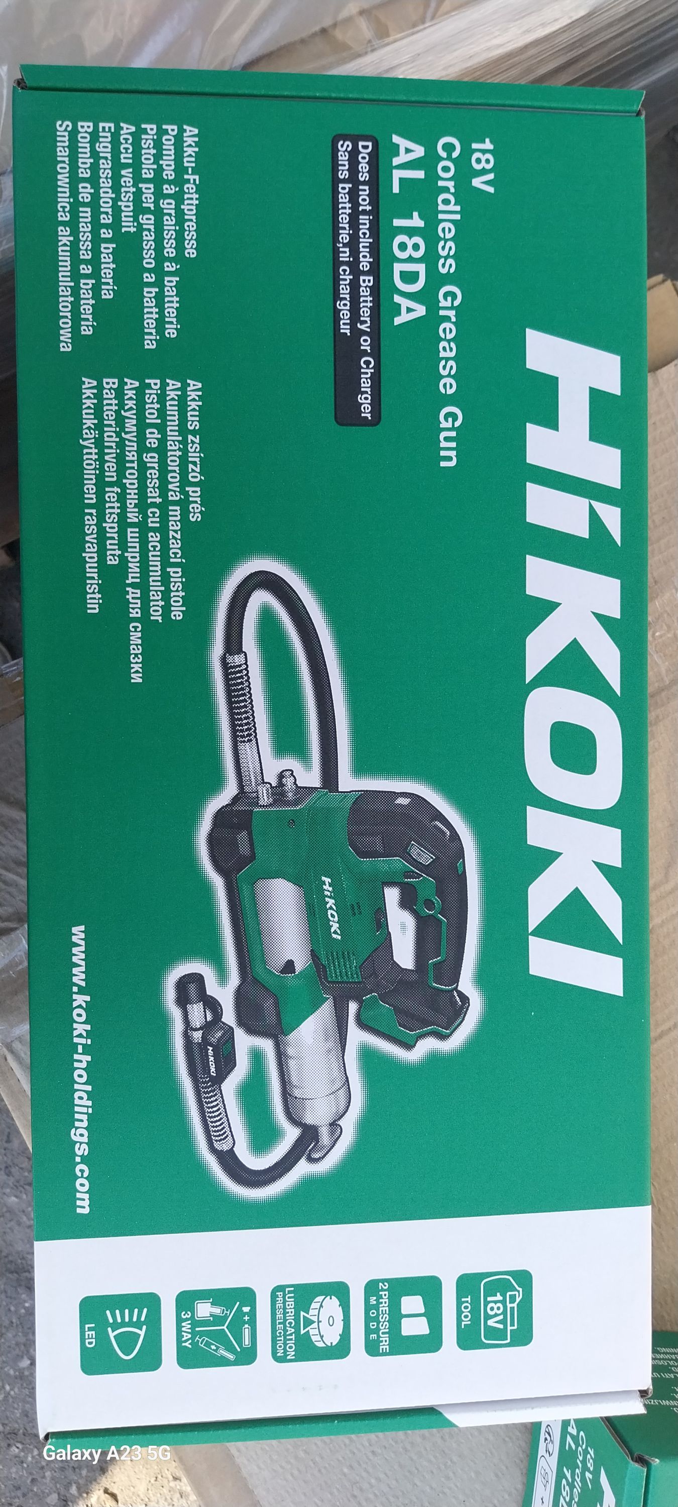 HIKOKI Akkus zsírzógép BASIC termék fő termékképe