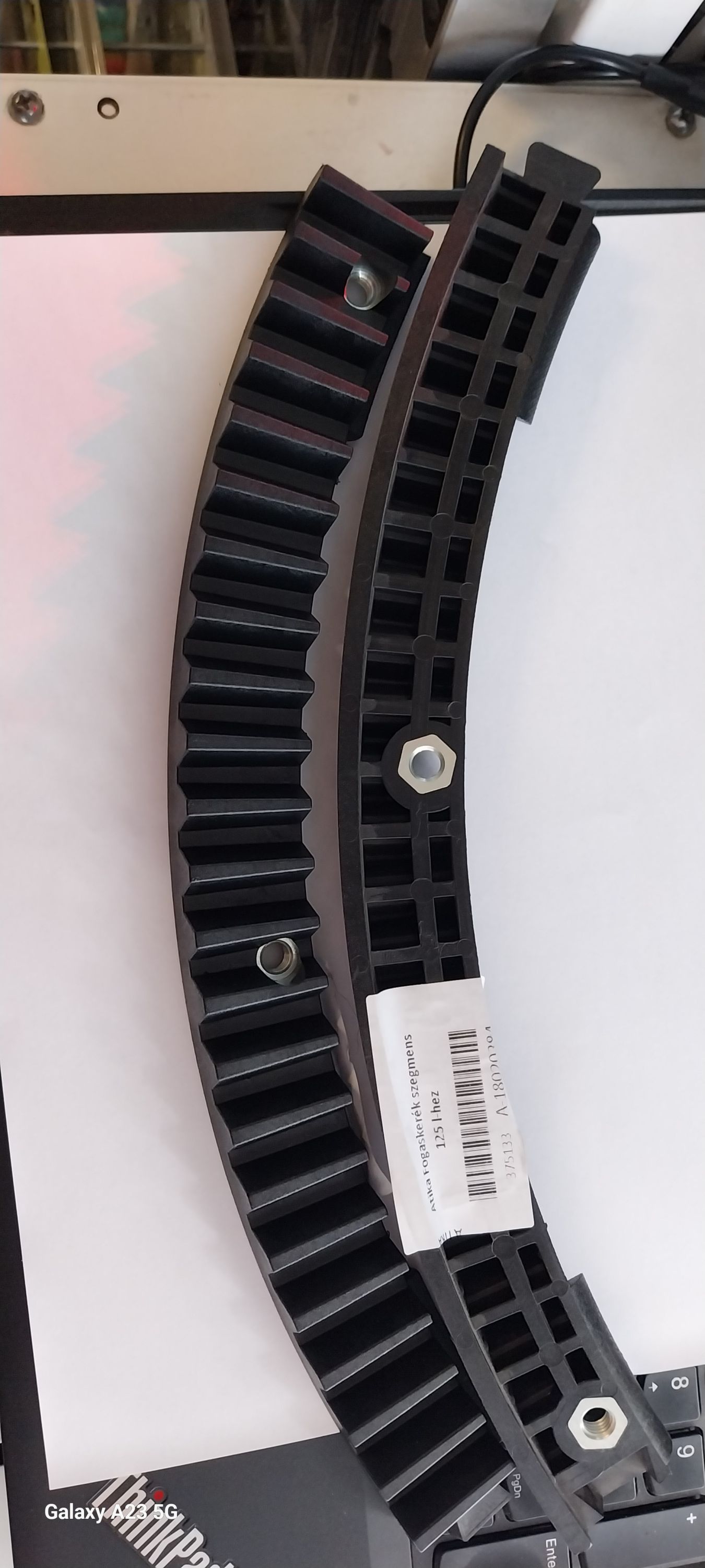 Atika fogaskerék szegmens 125l-hez termék fő termékképe