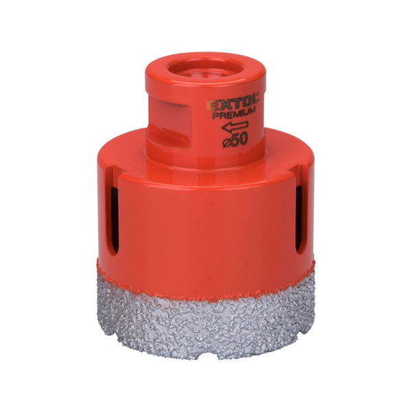 EXTOL Körkivágó csempére, gyémánt vágóél; 83mm × M14, sarokcsiszolóba fogható termék fő termékképe