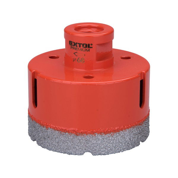 EXTOL Körkivágó csempére, gyémánt vágóél; 60mm × M14, sarokcsiszolóba fogható termék fő termékképe