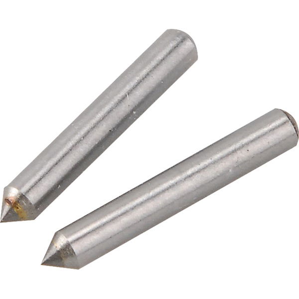 EXTOL Tartalék gravírozó fej, 2 db, a 404130 mini gravírozó géphez; volfrám-karbid (vídia), 3,1×21 mm termék fő termékképe