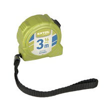 EXTOL Mérőszalag 1 stoppos; 3m × 16mm termék fő termékképe