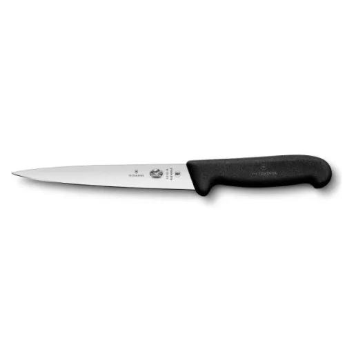 VICTORINOX Fibrox filézőkés, flexibilis pengével (18 cm) egyenes, normál termék fő termékképe