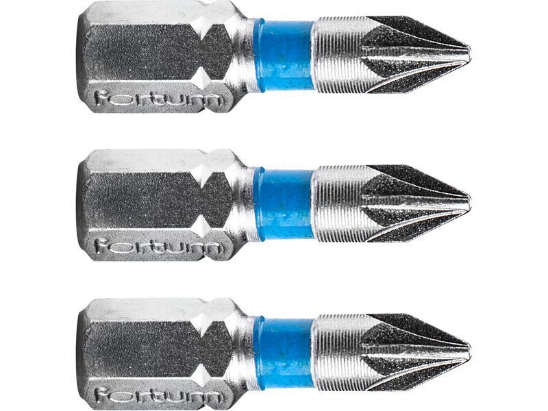 Fortum Behajtóhegy PZ, 3 db, S2 acél; PZ 1×25mm, bliszteren termék fő termékképe