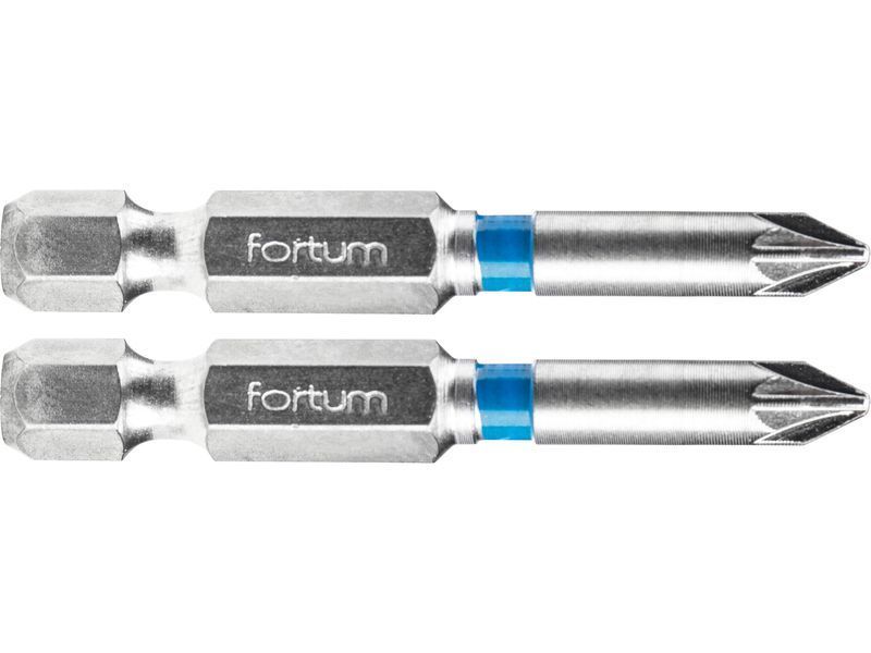 Fortum Behajtóhegy PZ, 2 db, S2 acél; PZ 1×50mm, bliszteren termék fő termékképe