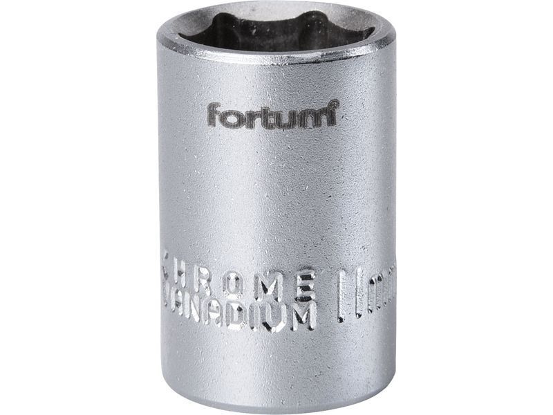 Fortum dugófej, 1/4", 11mm, 61CrV5, mattkróm, 25mm hosszú FORTUM termék fő termékképe
