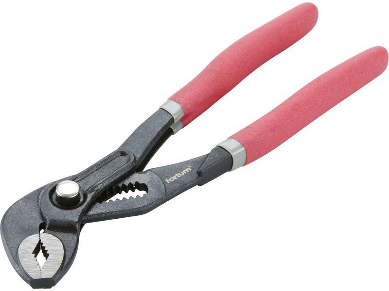 Fortum Vízpumpa fogó "Hunter", 185mm, 60CrMoV18-5, foszfátozott, gumírozott markolat FORTUM termék fő termékképe