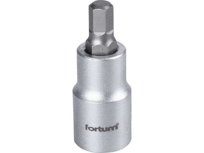 Fortum bitdugófej, imbusz, 1/2", 61CrV5/S2, mattkróm; 8mm (HX8), 55mm FORTUM termék fő termékképe