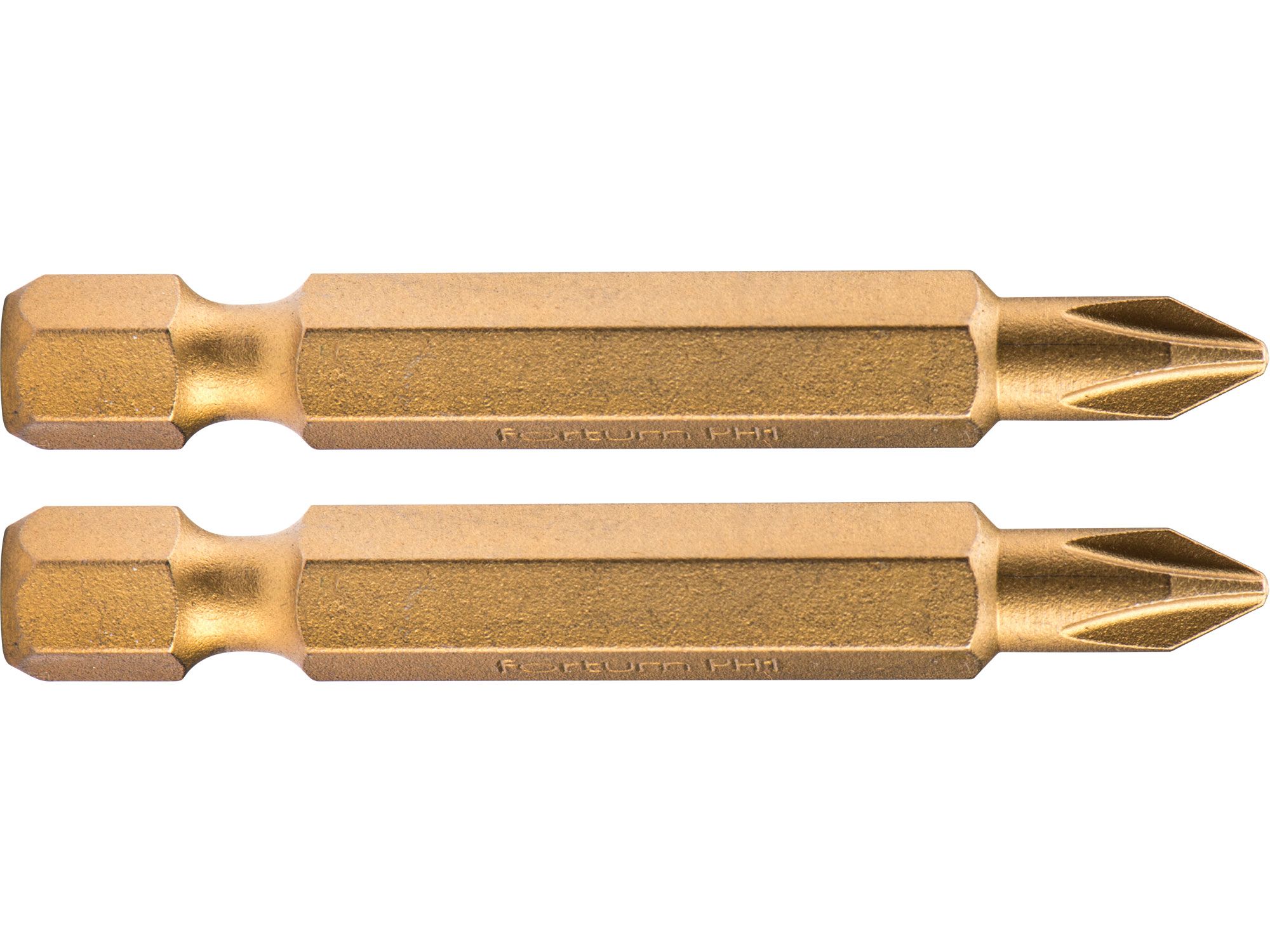 Fortum Behajtóhegy PH, 2 db, S2 acél, Titanium bevonat; PH 1×50mm, bliszteren termék fő termékképe