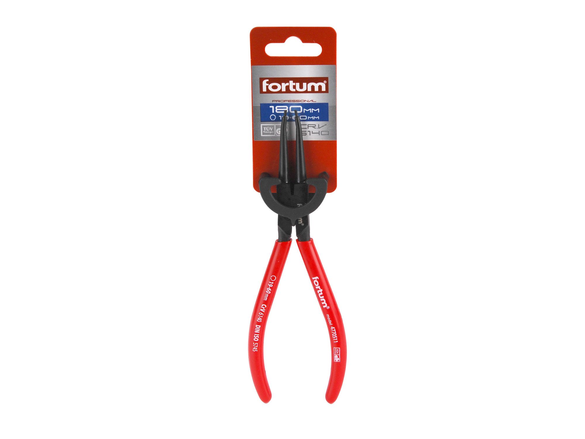 Fortum Zégerfogó, egyenes belső; 140 mm, CV. FORTUM termék fő termékképe