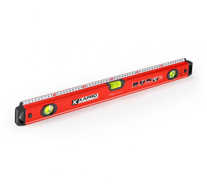 Kapro KIFUTÓ termék 770 Exodus vízmérték+vonalzó 120 cm termék fő termékképe