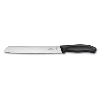 VICTORINOX Swiss Classic kenyérvágó kés (21 cm) fekete termék fő termékképe