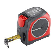 Fortum Lézeres távolságmérő mérőszalaggal, 40 m / 5 m×19 mm, lézer pontoság: 2 mm, FORTUM termék fő termékképe