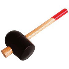 EXTOL Gumikalapács, fa nyéllel; 90mm, 1,1kg termék fő termékképe