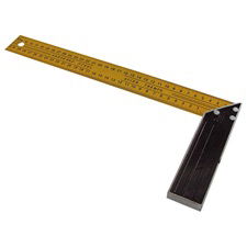 Asztalos derékszög; 350×160mm, (festett alumínium) mm beosztással termék fő termékképe