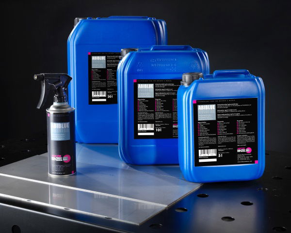 BINZEL ABIBLUE Fröcskölésgátló folyadék 10L termék fő termékképe
