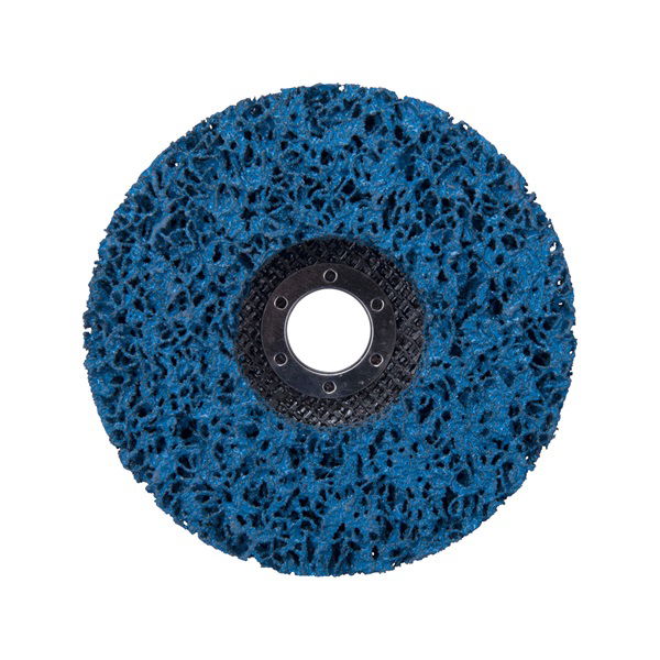 EXTOL Csiszolókorong sarokcsiszolóhoz ("négertárcsa"), 125mm, 14 mm vastagság, üvegszálas hátlap, nylon és szilícium-karbid termék fő termékképe