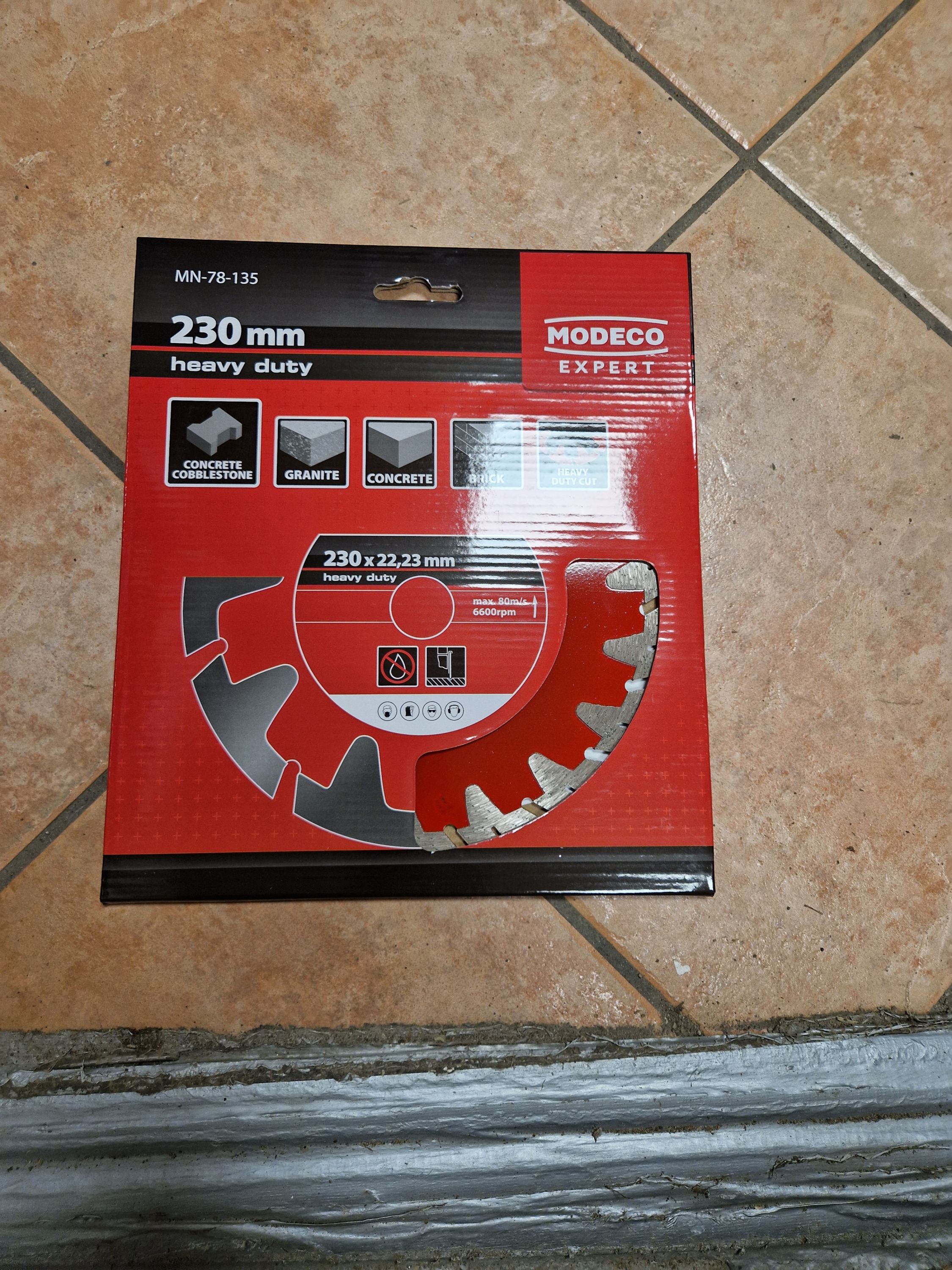 MODECO Gyémánt vágókorong 230 mm termék fő termékképe