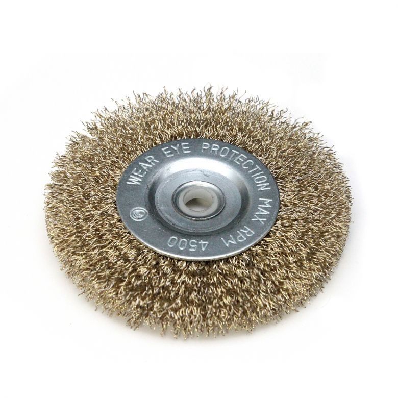 DEDRA Réz korong drótkefe 100, furat átmérő 12,7mm termék fő termékképe