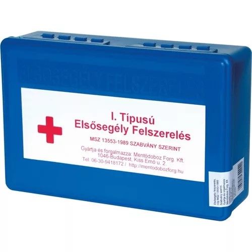 E-COLL Elsősegély láda I. típusú termék fő termékképe