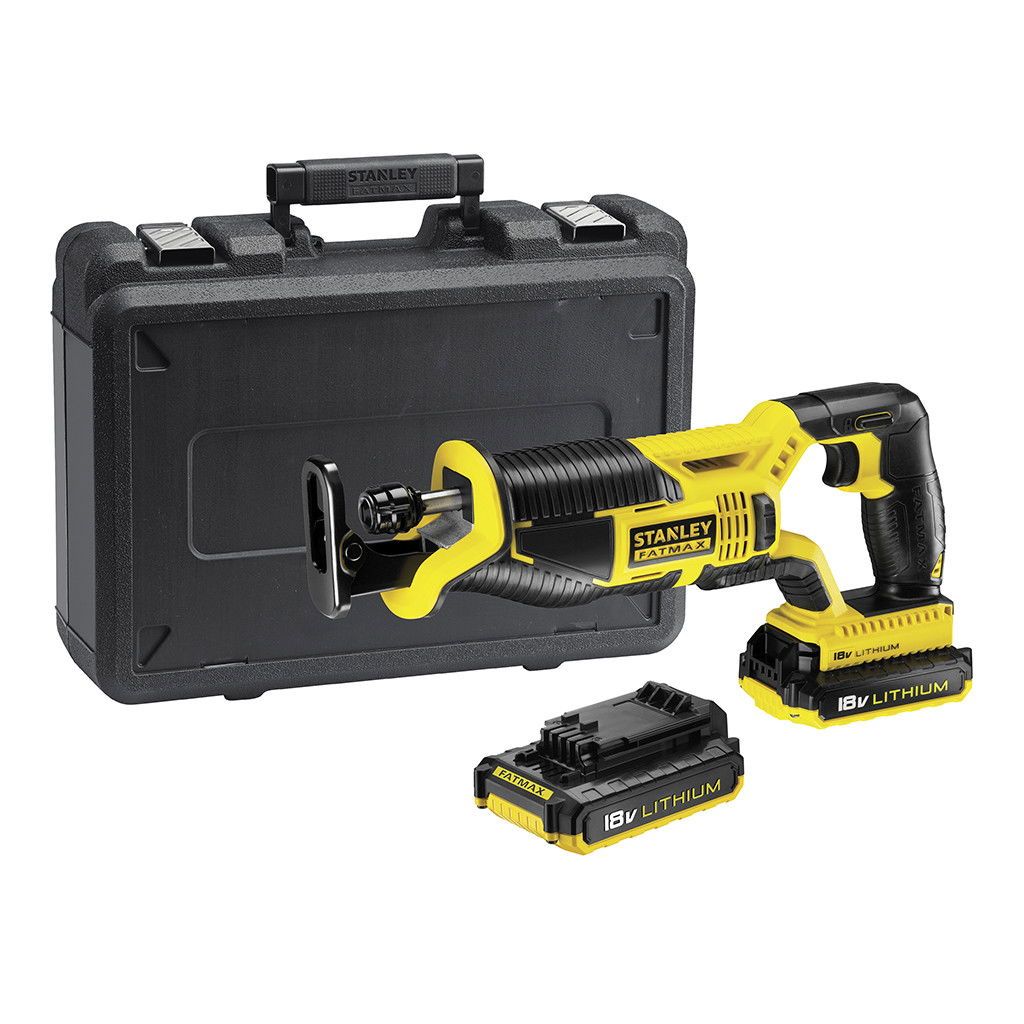 STANLEY FMC675D2 FATMAX® akkus kardfűrész (2 x 2.0 Ah Li-ion akkuval, kofferben) termék fő termékképe