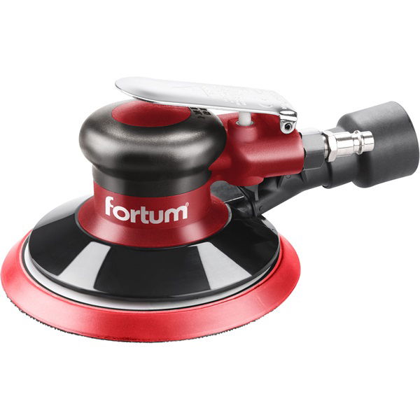 Fortum Pneumatikus rotációs csiszoló, 150mm, excentricitás: 5mm; 10.000 1/min, 226 l/min, 6 Bar, 1/4" tömlőcsatlakozó, 0,8 kg termék fő termékképe