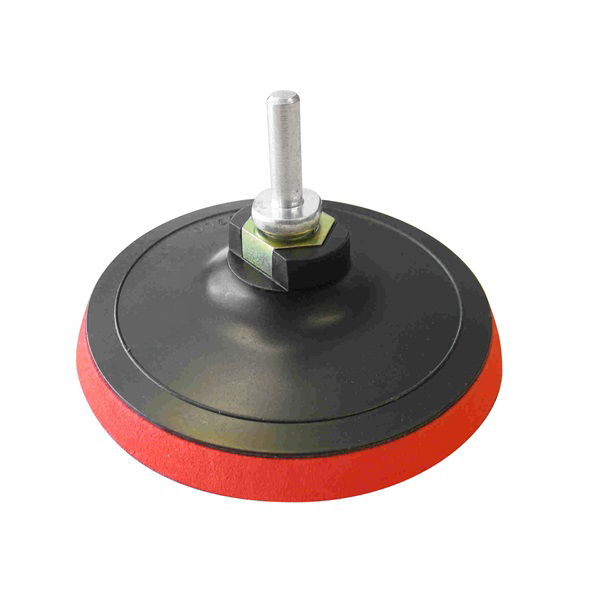 EXTOL Gumitányér fúrógéphez, sarokcsiszolóhoz; 125mm, tépőzáras, max. ford.:12.500 1/min, 8 mm befogócsonk termék fő termékképe