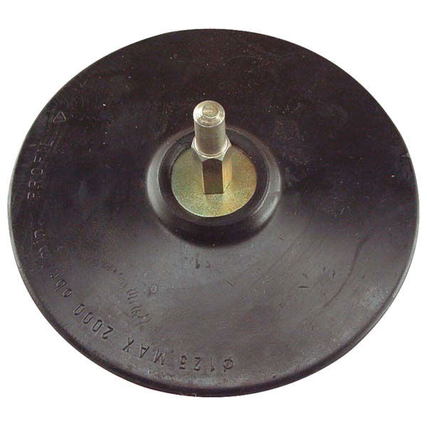 EXTOL Gumitányér fúrógéphez; 125mm tépőzáras termék fő termékképe