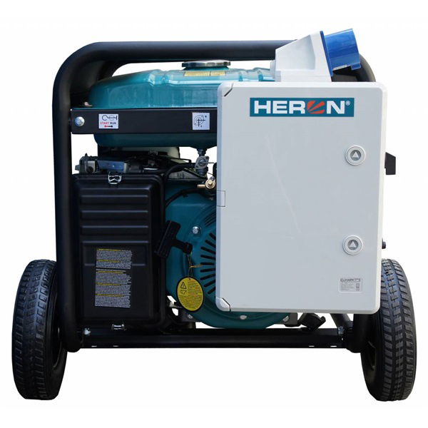 HERON 421 WHITE +; egyfázisú, 6,8 kVA-es, vészhelyzeti áramfejlesztő, kommunikásiós egységgel termék fő termékképe