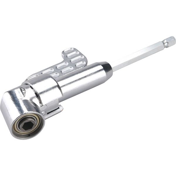 EXTOL hosszabbító szár BIT-ekhez, L-alakú (105°) 1/4"×140 mm; mágneses (sarokcsavarozó adapter) termék fő termékképe