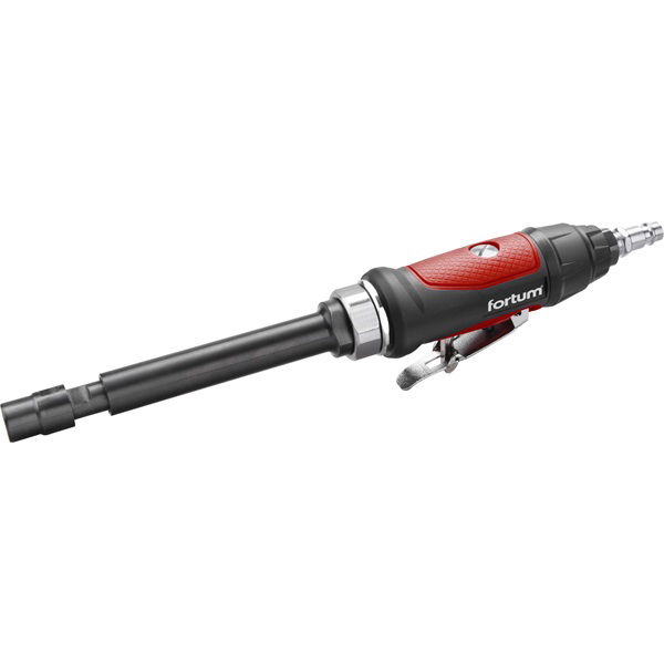 Fortum Pneumatikus furatköszörű, 295 mm hossz.,1/4"; (6 és 3 mm befogás), 25.000 1/min, 127 l/min, 6,3 Bar, 1/4" csatl., 0,7 kg termék fő termékképe