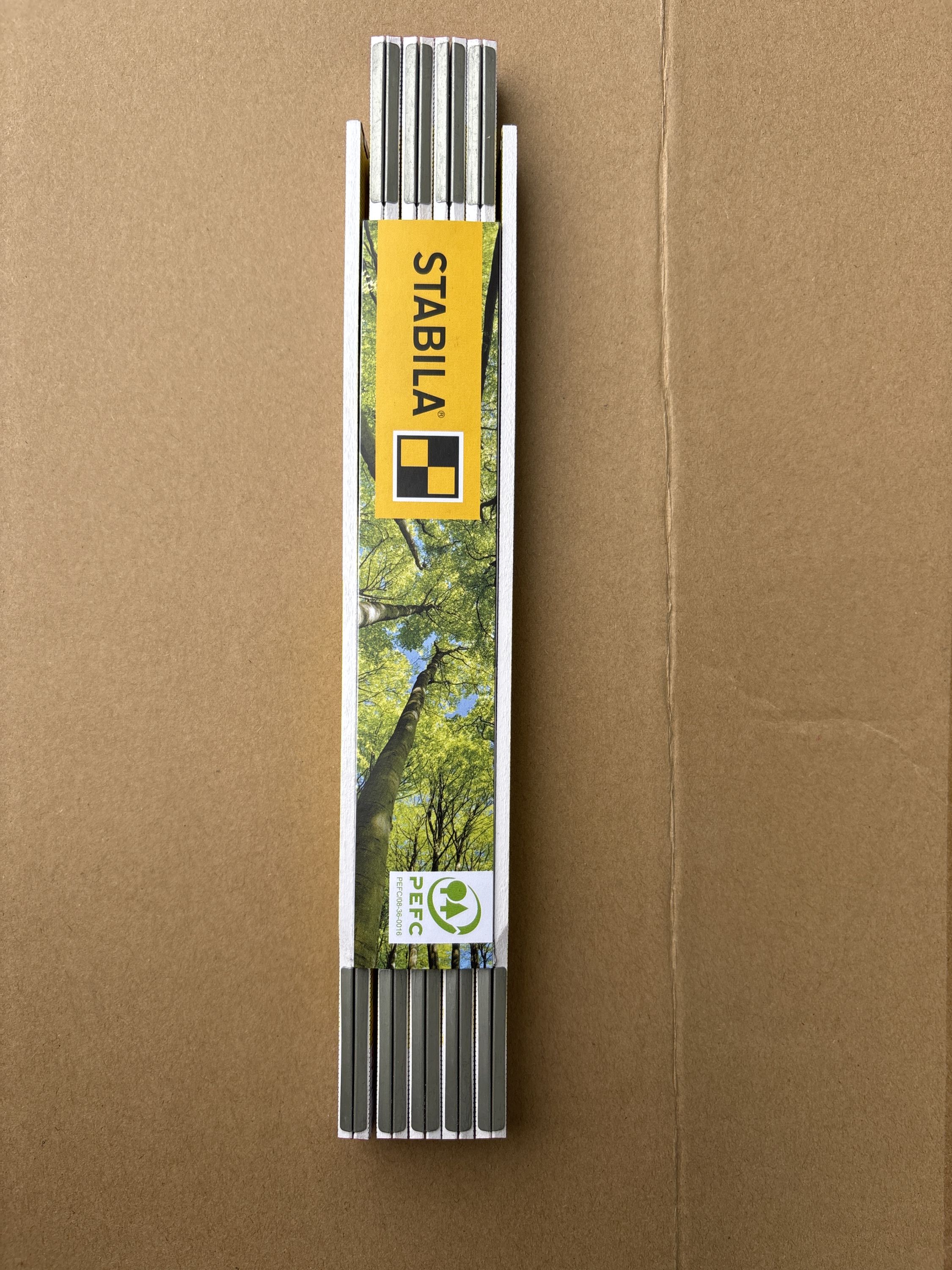 Stabila zollstock 617 fehér/sárga 2m. termék fő termékképe