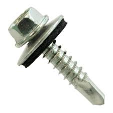 Önfúró lemezcsavar, hatlapfejű, peremes, EDIN 7504/K EPDM-mel, RAL7016 4,8x19 V14PDM-mel termék fő termékképe