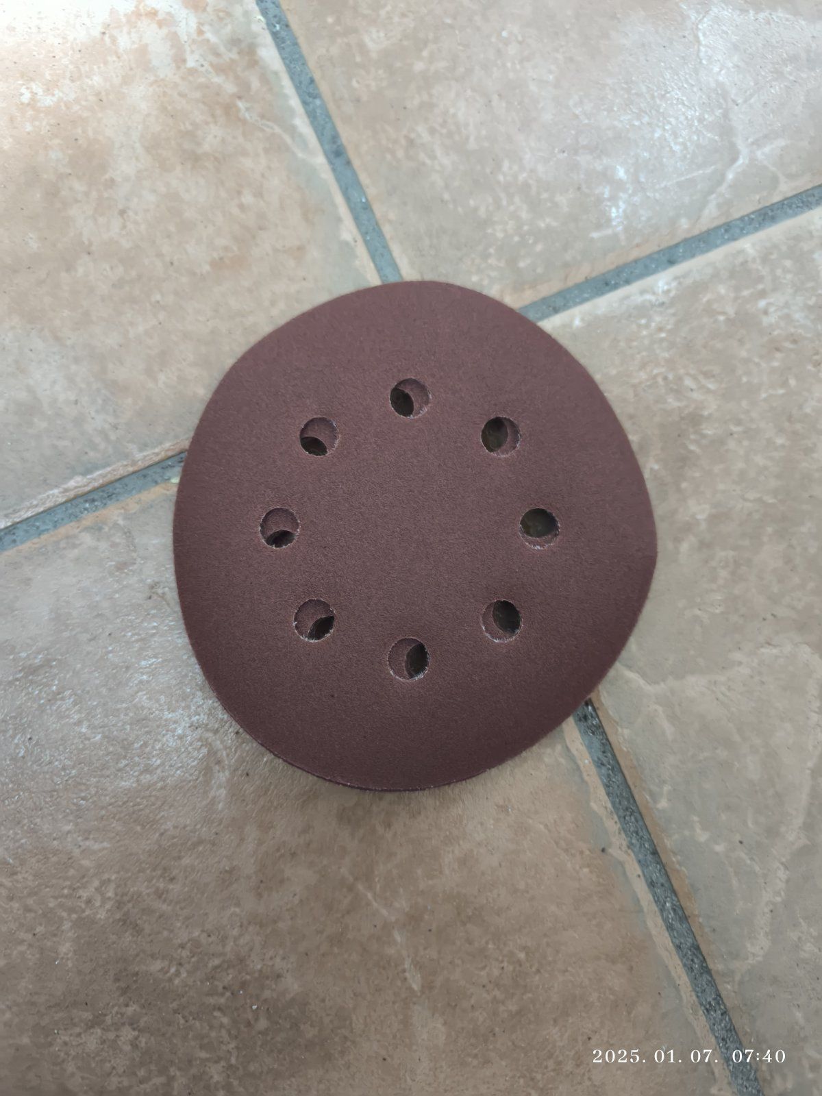 EXTOL Csiszolópapír tépőzáras 125mm P150 termék fő termékképe