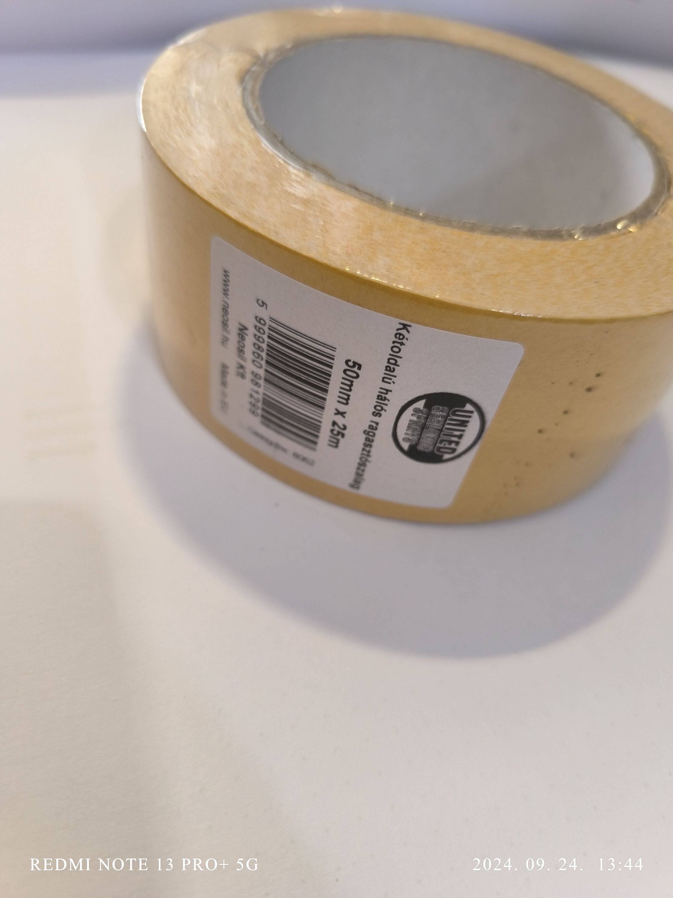 United Sealants Kétoldalú hálós ragasztószalag 50mmx25m  s termék fő termékképe