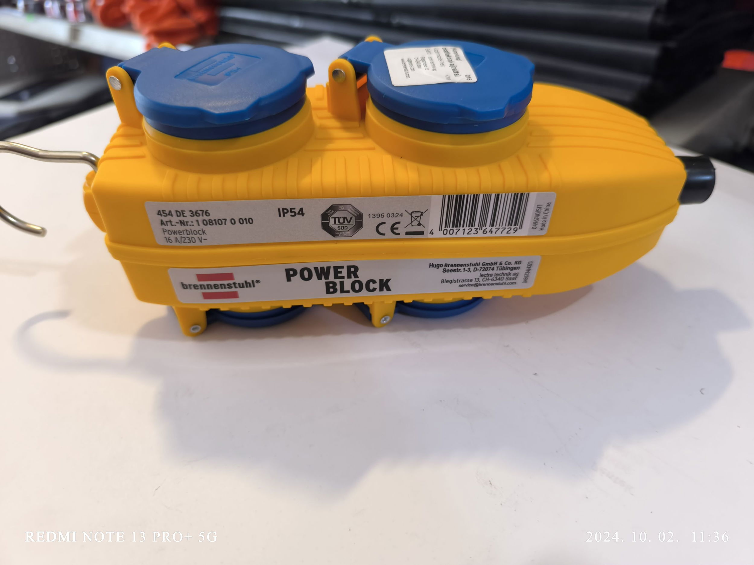 Brennenstuhl Powerblock-dugalj 4-es 230/16A IP54 termék fő termékképe