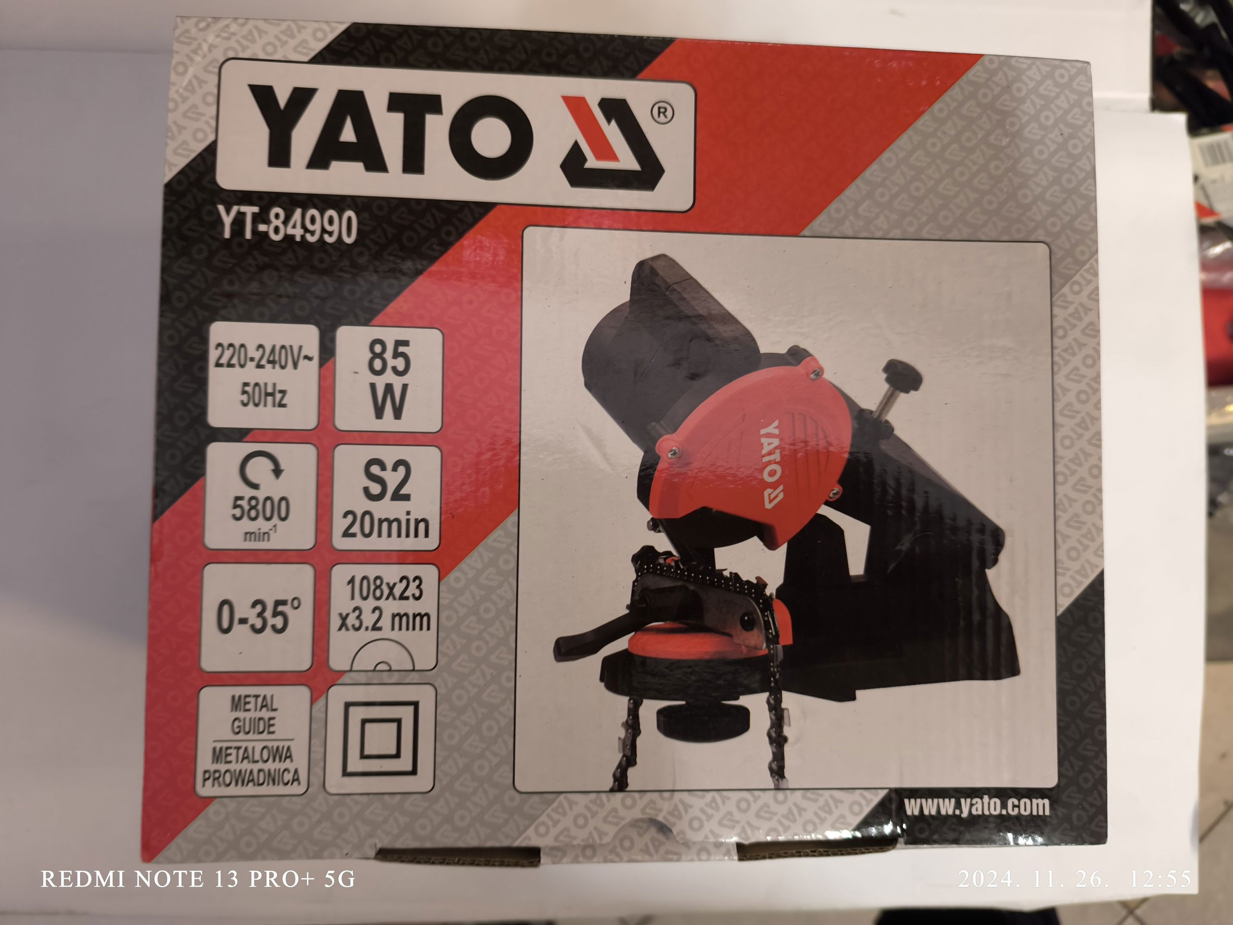 YATO Láncélező 85W termék fő termékképe