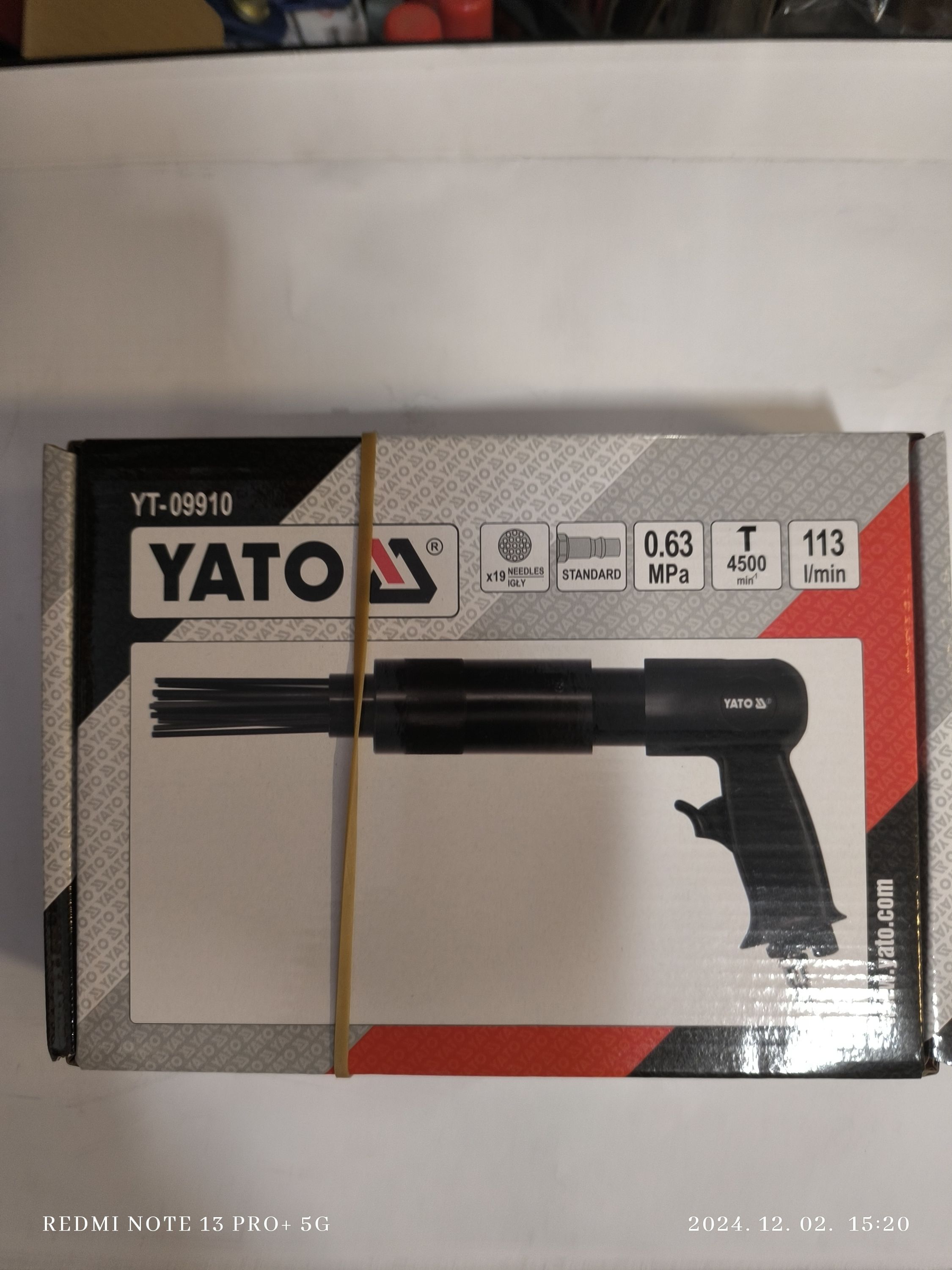 YATO Pneumatikus tűs rozsdaleverő termék fő termékképe