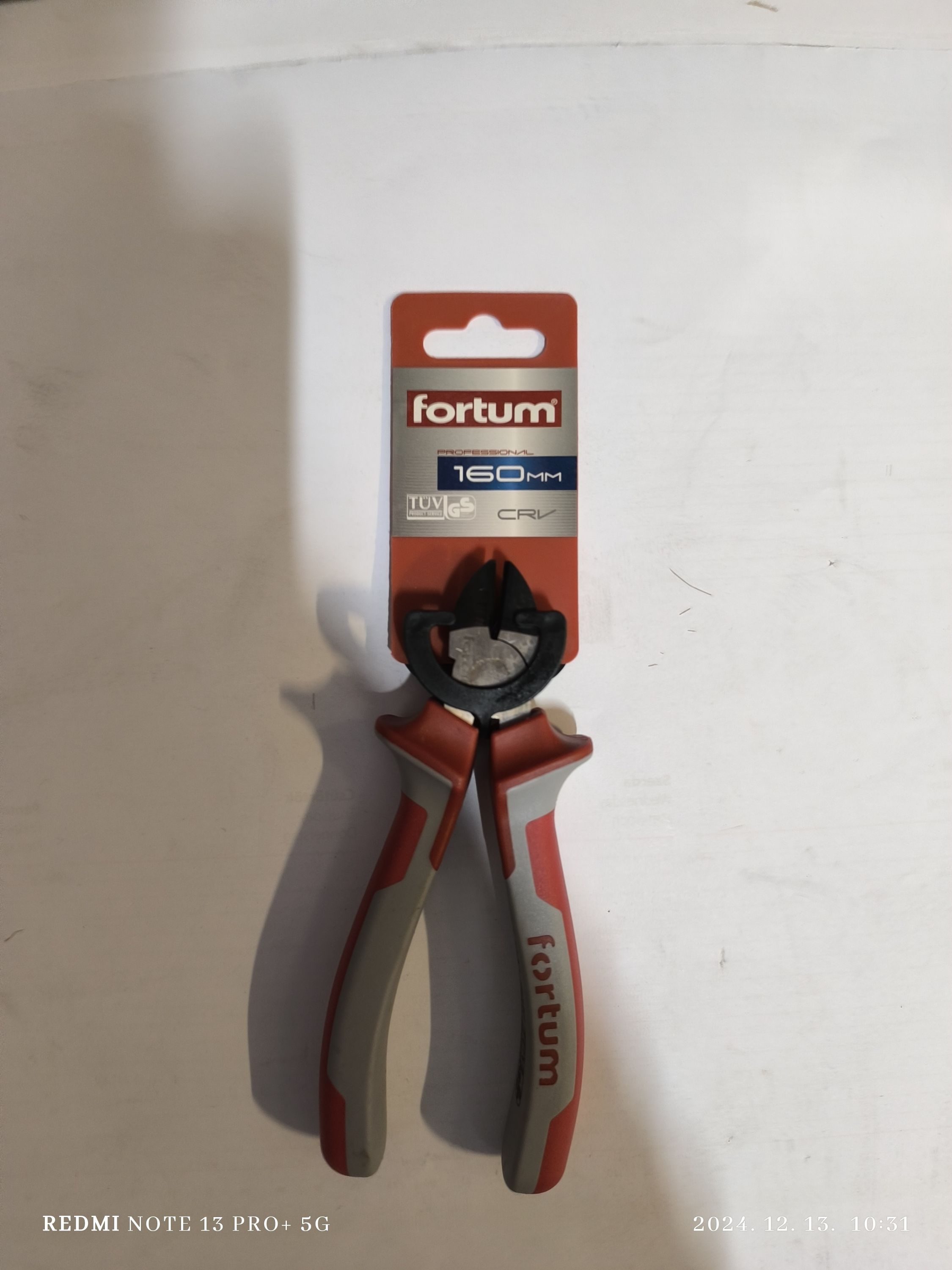 FORTUM Oldalcsipő fogó 160mm CV termék fő termékképe