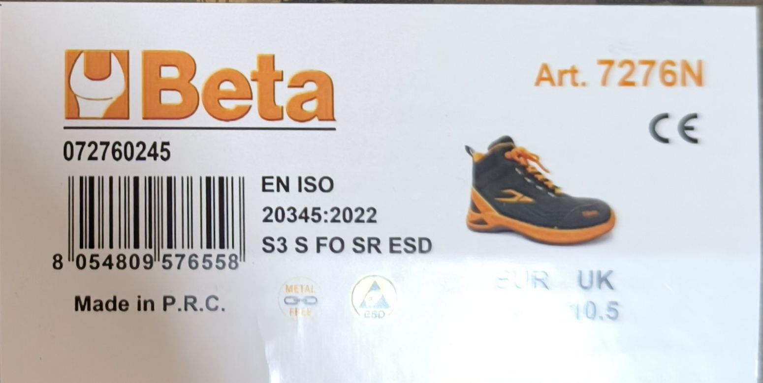 BETA FITEVOLUTION MIKROSZÁLAS BOKACIPŐ 45 termék fő termékképe