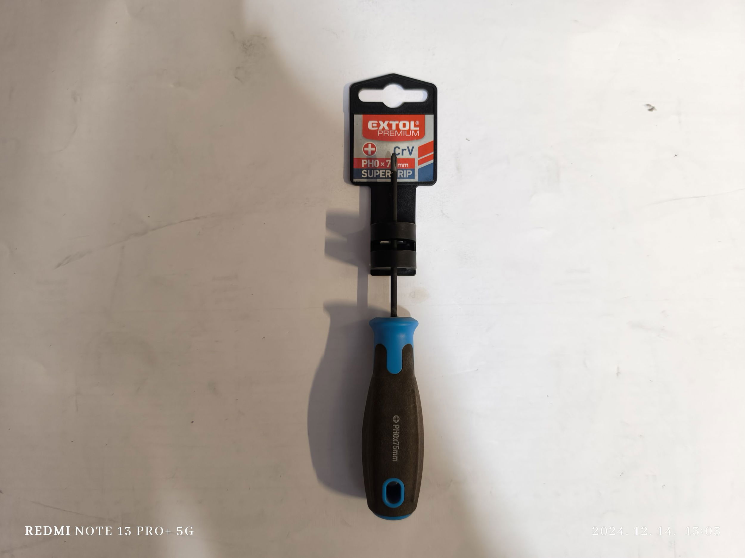 EXTOL PREMIUM Csavarhúzó PH0x75mm termék fő termékképe