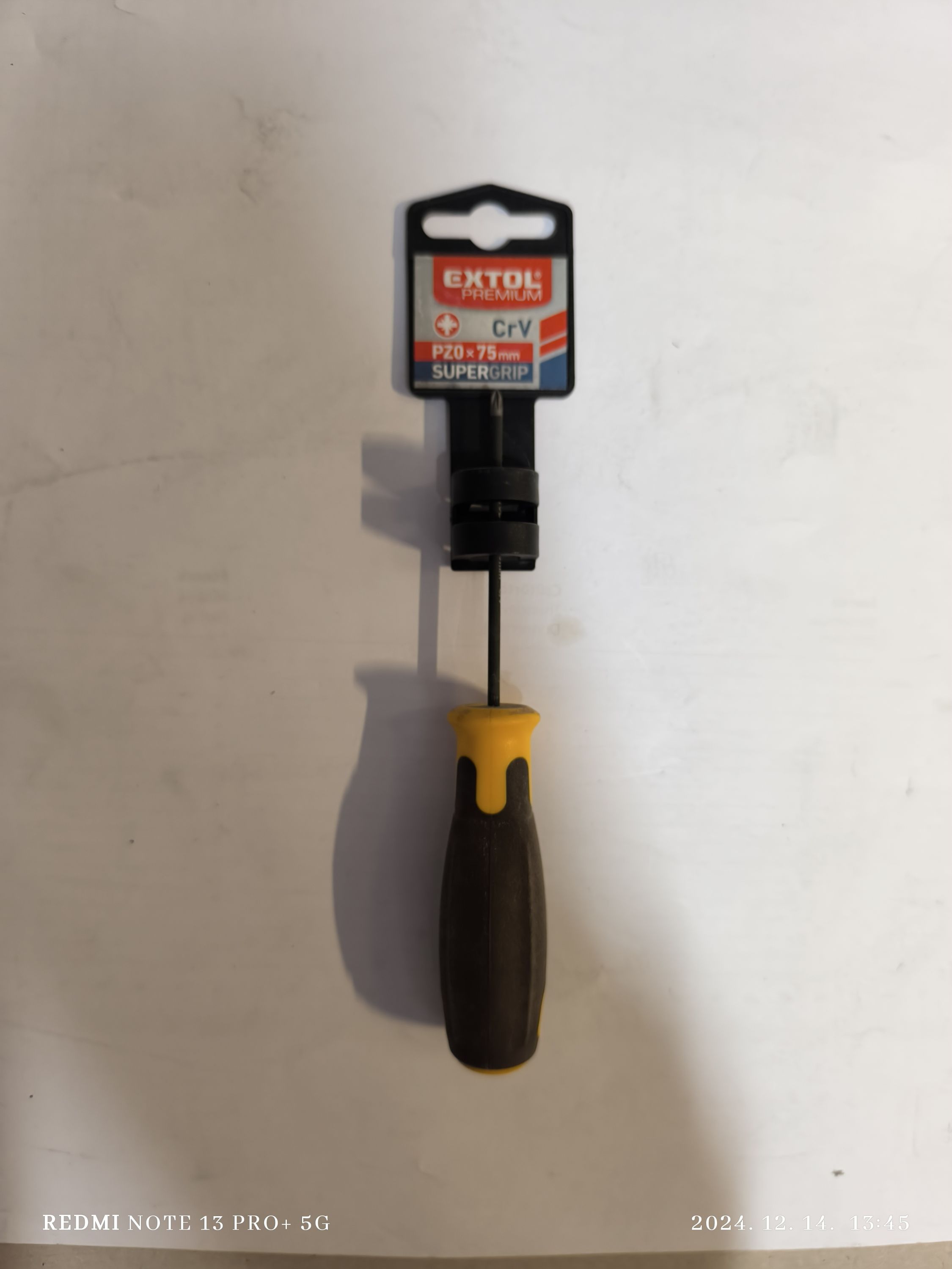 EXTOL PREMIUM Csavarhúzó PZ0x75mm termék fő termékképe