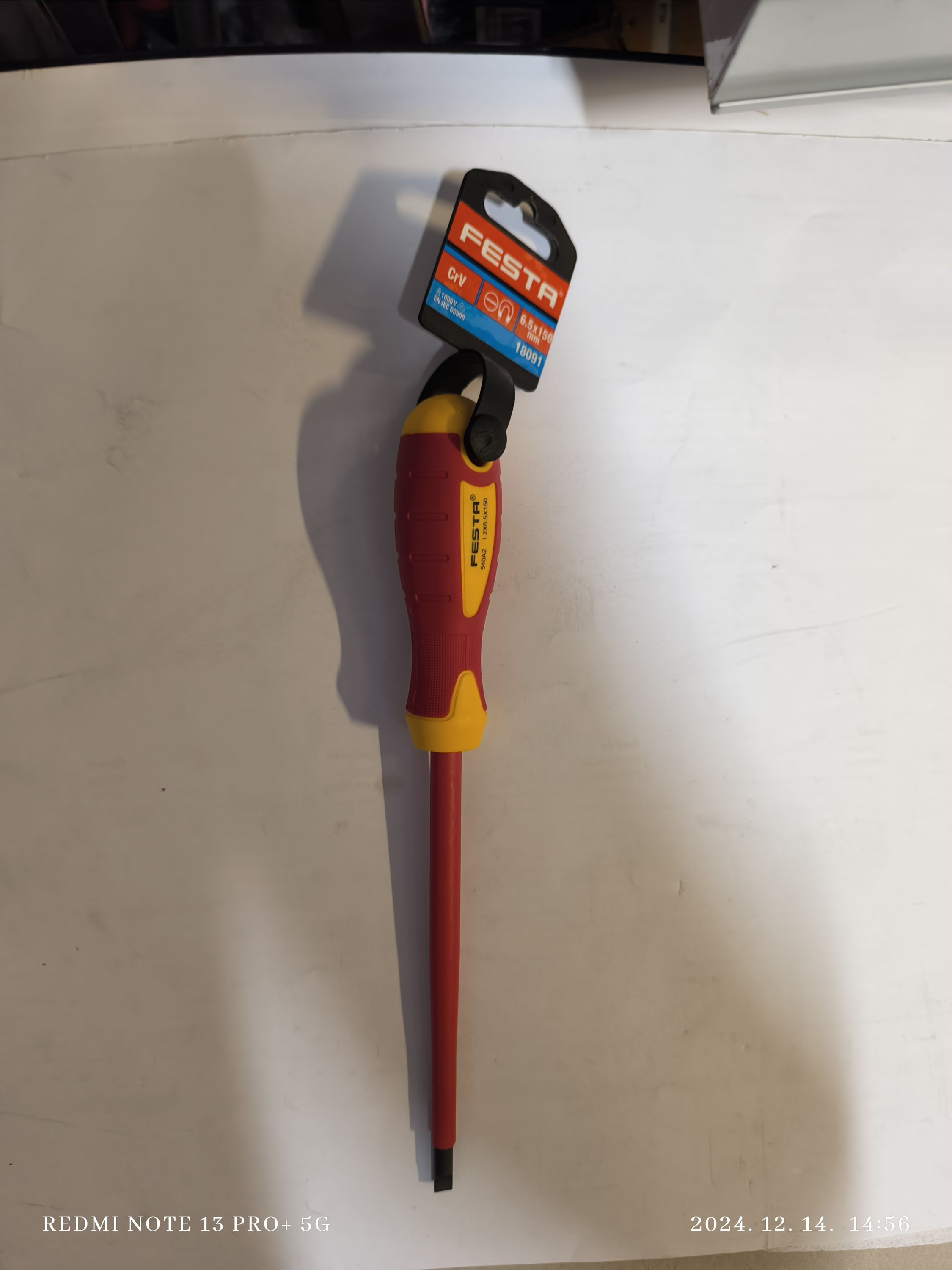 FESTA Csavarhúzó lapos 6.5x150mm 1000V termék fő termékképe