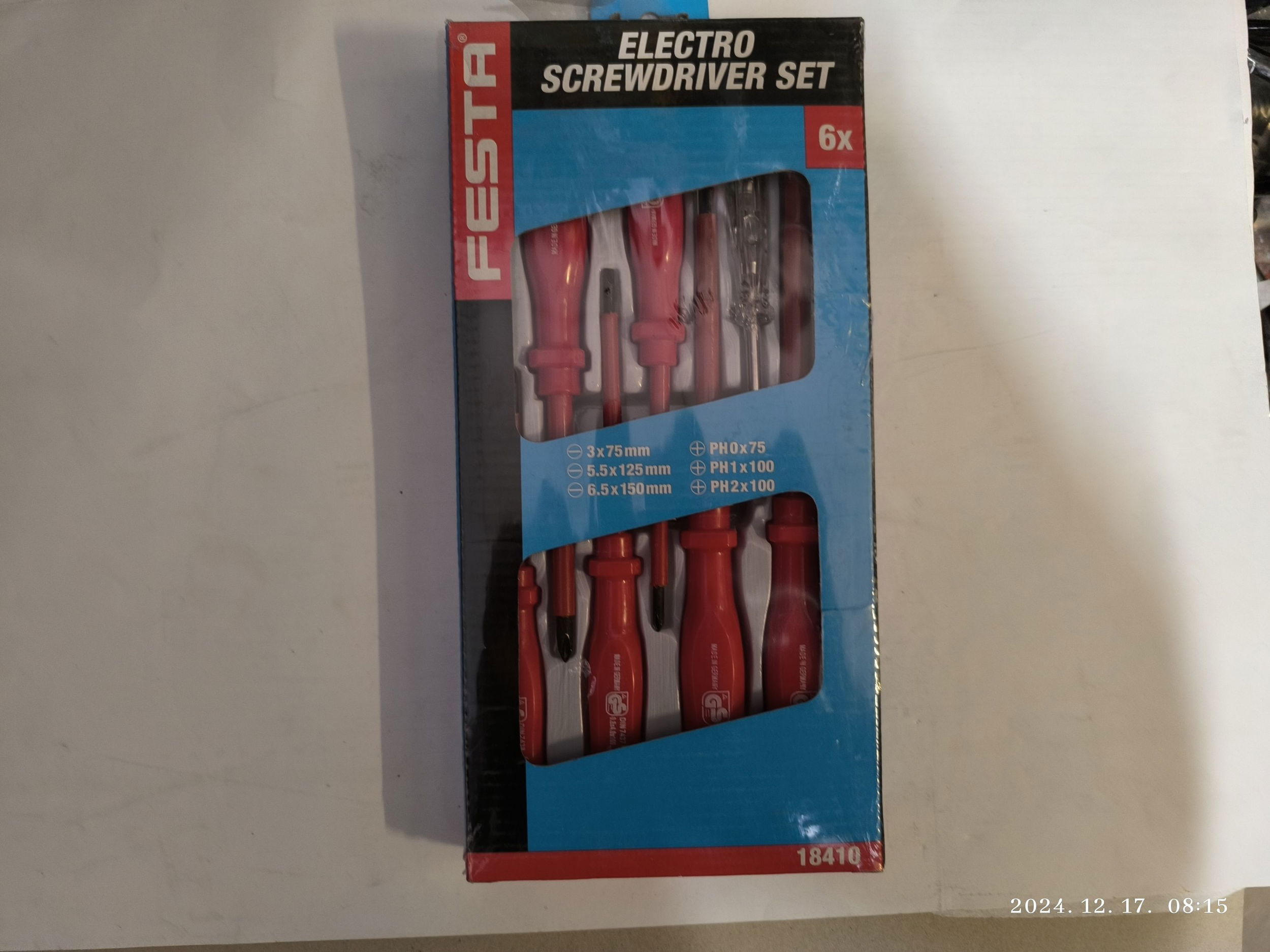 FESTA Csavarhúzó készlet 7-részes 1000V-ig szigetelt termék fő termékképe