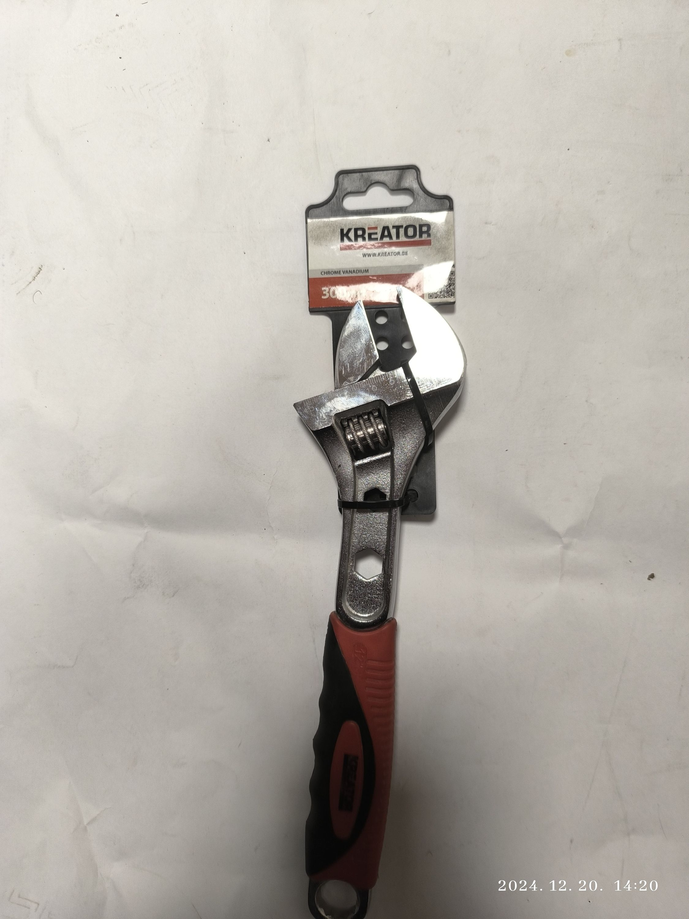 KREATOR Állítható villás kulcs 0-40mm termék fő termékképe