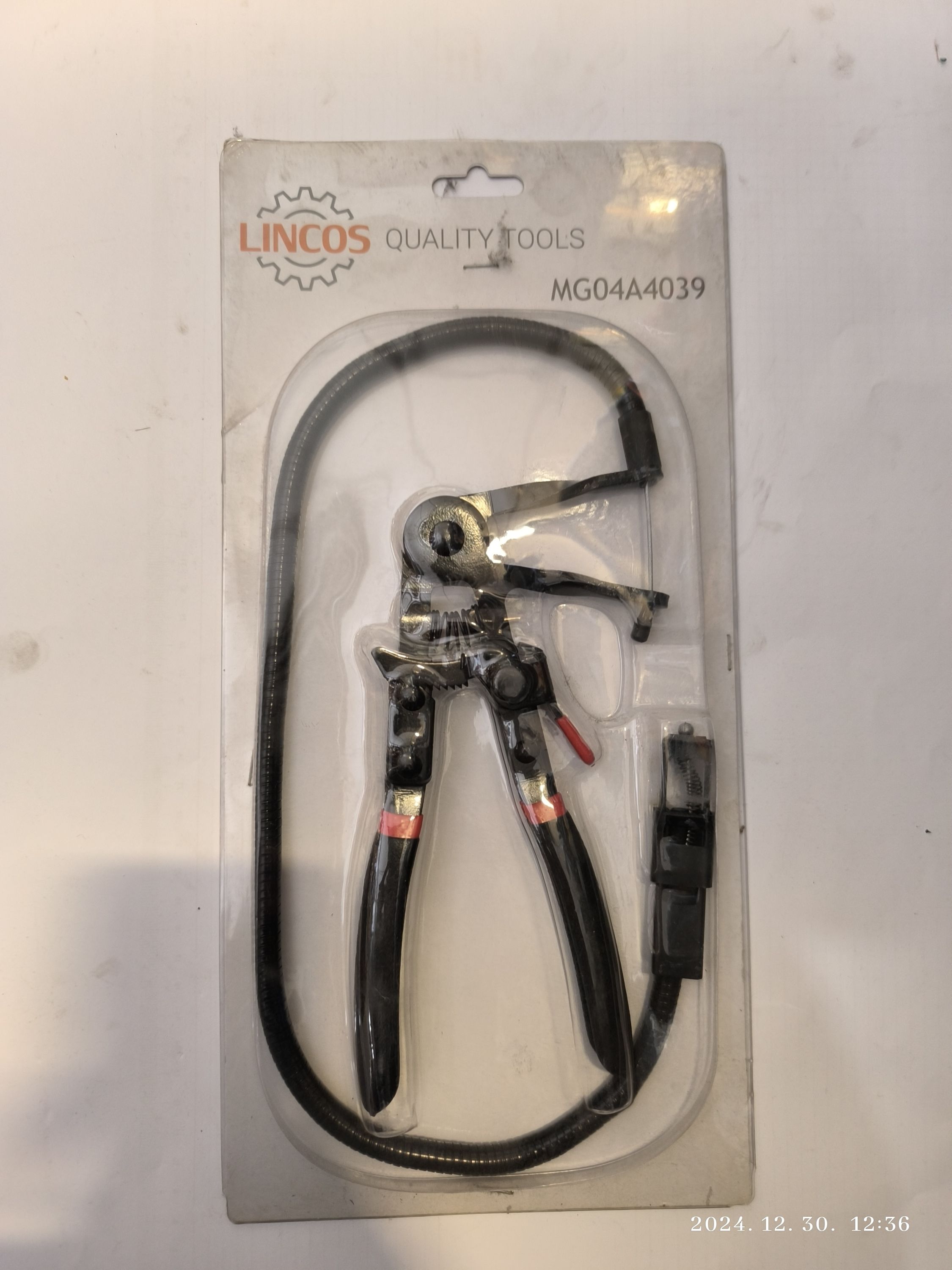 LINCOS tömlőbilincs fogó flexi rugós termék fő termékképe